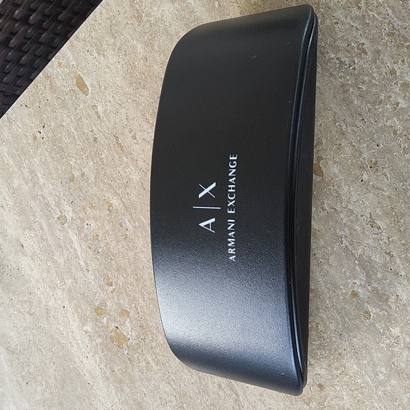 A/X Armani Exchange black glasses case - Picture 1 of 7